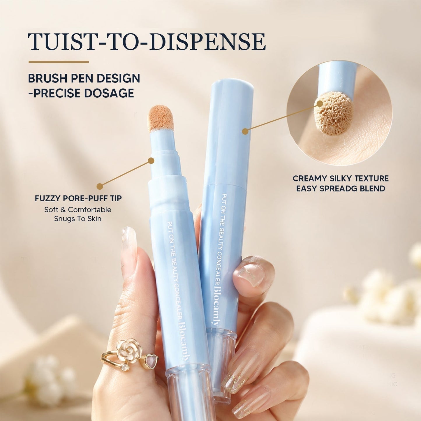 💝 TODAY ONLY — 50% OFF 💝Concealer Pen – Brightening, Correcting & Long-Lasting