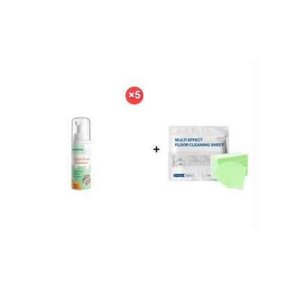 🔥🔥Limited Time Promotion 50% OFF🔥Waterless Carpet Foam Stain Remover with Towel