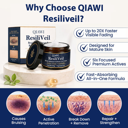 QIAWI® ResiliVeil Bruise Appearance Barrier Care Cream