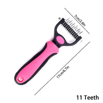 🐾 Professional Deshedding Tool for Dogs & Cats – Gentle, Efficient & Fur-Free Home ✨💖