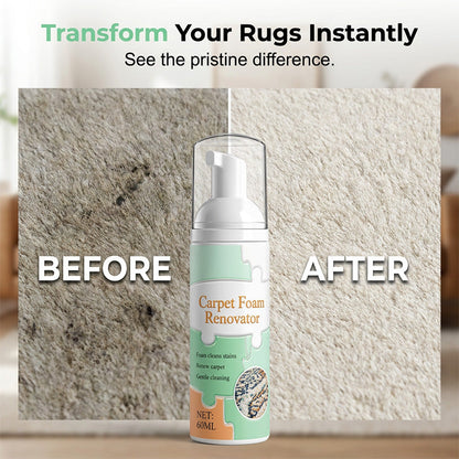 🔥🔥Limited Time Promotion 50% OFF🔥Waterless Carpet Foam Stain Remover with Towel